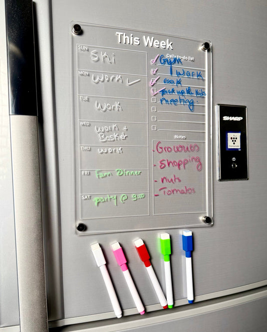 Magnatic Weekly planner