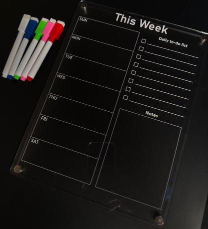 Magnatic Weekly planner